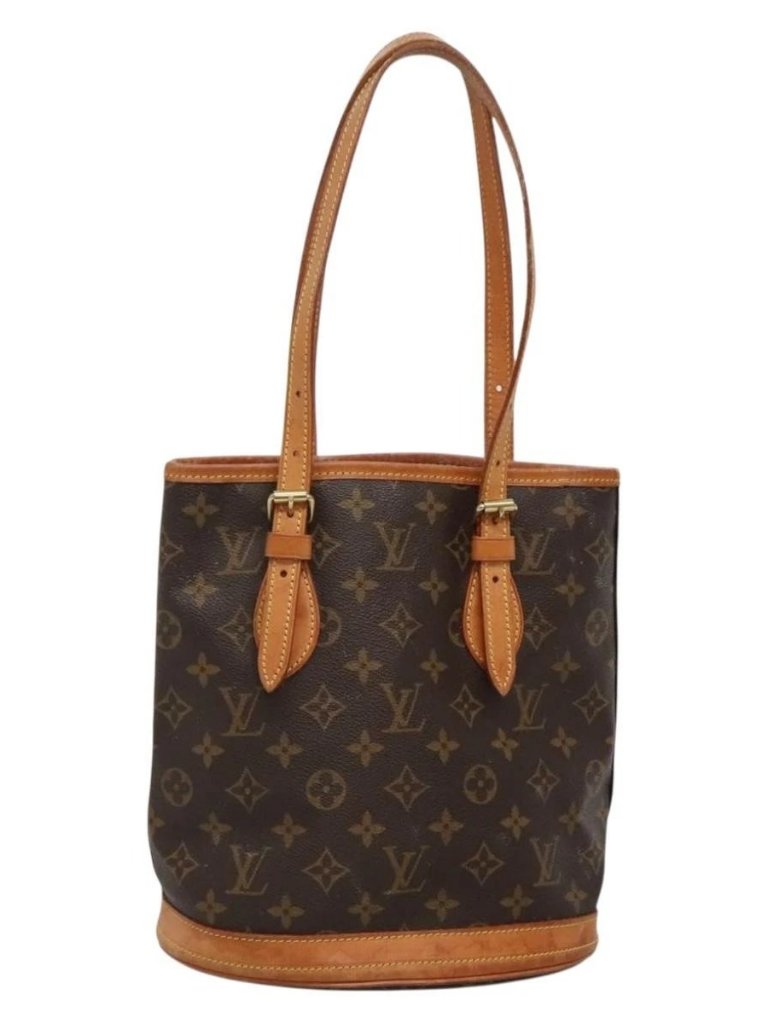 Louis Vuitton Monogram Bucket Pm Shoulder Bag M42238 Lv Auth Ep9612